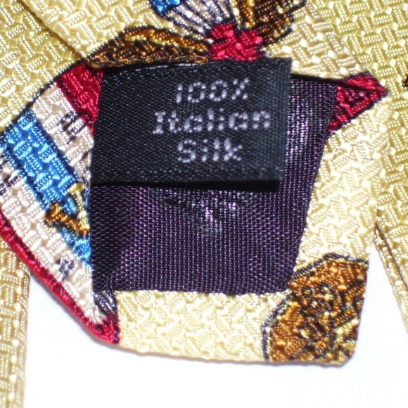 Erreuno Milano Men's Dress Suit Neck Tie 100% Silk - Picture 7 of 7